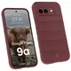 Pancerne etui Bizon Case Tur do Google Pixel 9a burgundowe