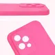 Silikonowe etui Bizon Soft Case do Honor 200 Lite neonowo-różowe