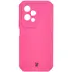 Silikonowe etui Bizon Soft Case do Honor 200 Lite neonowo-różowe