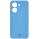 Silikonowe etui Bizon Soft Case do Xiaomi POCO X7 Pro niebieskie