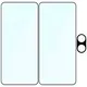 2x szkło na ekran + szkło na aparat Bizon Edge 2 Pack do Xiaomi POCO X7 Pro