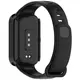Etui ze szkłem do zegarka Bizon Case+Glass Watch do Xiaomi Smart Band 9 Active / Redmi Band 3 czarne