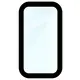 Szkło hybrydowe Bizon Glass Watch Edge Hybrid dla Xiaomi Smart Band 9 Active / Redmi Smart Band 3 czarne