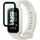 Szkło hybrydowe Bizon Glass Watch Edge Hybrid dla Xiaomi Smart Band 9 Active / Redmi Smart Band 3 czarne