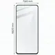 Szkło hartowane Bizon Glass Edge 2 do Honor 90 Lite czarne