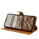 Etui z klapką Bizon Case Pocket do Motorola Moto G15 / G15 Power / G05 brązowe