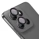 Szkło na aparat Bizon Glass Snap Lens do Motorola Moto G15 / G15 Power czarna ramka