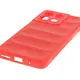 Pancerne etui Bizon Case Tur do Motorola Moto G15 / G15 Power czerwone