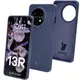 Silikonowe etui Bizon Soft Case do OnePlus 13R ciemnoniebieskie
