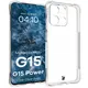 Etui + 2x szkło na ekran Bizon Case Clear Pack do Motorola Moto G15 / G15 Power