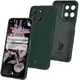 Silikonowe etui Bizon Soft Case do Motorola Moto G15 / G15 Power ciemnozielone