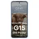 Pancerne etui Bizon Case Tur do Motorola Moto G15 / G15 Power jasnoniebieskie