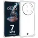 Elastyczne etui Bizon Case Salpa do Honor Magic7 Lite przezroczyste