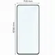 Szkło hartowane Bizon Glass Edge 2 do Realme 14 5G / 14T 5G czarna ramka