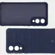 Pancerne etui Bizon Case Tur do Samsung Galaxy S25 Edge granatowe