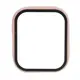 Etui Bizon Case+Glass Set do Xiaomi Redmi Watch 3 różowe