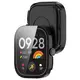 Etui ze szkłem do zegarka Bizon Case+Glass Watch do Xiaomi Redmi Watch 5 czarne
