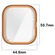 Etui z osłoną ekranu Bizon Case Watch Felipe do Xiaomi Redmi Watch 5 różowozłote