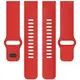 Silikonowy pasek Bizon Strap Watch Silicone do Xiaomi Redmi Watch 5 Lite / 5 Active czerwony