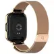 Etui z paskiem Bizon Strap + Case Watch Chain do Xiaomi Redmi Watch 3 Active różowozłote