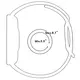 Pasek Bizon Strap Watch Octo do Redmi Watch 4 / Xiaomi Smart Band 9 Pro / 8 Pro czarno-zielony