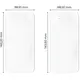 Folia hydrożelowa na tył i przód Bizon Glass Hydrogel Pack do Apple iPhone 16e