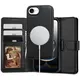 Etui z klapką Tech-Protect Wallet MagSafe Apple iPhone 16e Matte Black
