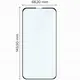 2x szkło na ekran + 1x szkło na aparat Bizon Edge 2 Pack do Apple iPhone 16e
