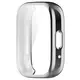 Etui z osłoną ekranu Bizon Case Watch Felipe do Xiaomi Redmi Watch 3 Active srebrne