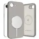 Etui Tech-Protect Liquid Silicone MagSafe Apple iPhone 16e Stone Grey