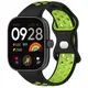 Pasek Bizon Strap Watch Octo do Redmi Watch 4 / Xiaomi Smart Band 9 Pro / 8 Pro czarno-zielony
