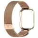 Etui z paskiem Bizon Strap + Case Watch Chain do Xiaomi Redmi Watch 3 Active różowozłote