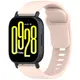 Silikonowy pasek Bizon Strap Watch Silicone do Xiaomi Redmi Watch 5 Lite / 5 Active różowy