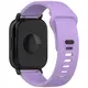 Silikonowy pasek Bizon Strap Watch Silicone do Xiaomi Redmi Watch 5 Lite / 5 Active fioletowy