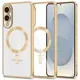 Etui Tech-Protect Magflex MagSafe Samsung Galaxy S25 Edge Shiny Gold