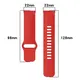 Silikonowy pasek Bizon Strap Watch Silicone do Xiaomi Redmi Watch 5 Lite / 5 Active czerwony