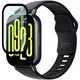Szkło hybrydowe Bizon Glass Watch Edge Hybrid do Xiaomi Redmi Watch 5 Active czarne