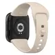 Pasek Bizon Strap Watch Dots do Xiaomi Redmi Watch 3 beżowy