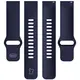 Silikonowy pasek Bizon Strap Watch Silicone do Xiaomi Redmi Watch 5 Lite / 5 Active granatowy