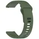 Silikonowy pasek Bizon Strap Watch Silicone do Xiaomi Redmi Watch 5 Lite / 5 Active ciemnozielony