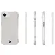 Etui + 2x szkło na ekran + 1x szkło na obiektyw Bizon Case Clear Pack do Apple iPhone 16e