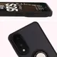 Etui z uchwytem na palec Bizon Case Hybrid Ring do Samsung Galaxy S25 Edge przydymione z czarną ramką