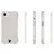Elastyczne etui Bizon Case Salpa do Apple iPhone 16e przezroczyste