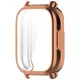 Etui z osłoną ekranu Bizon Case Watch Felipe do Xiaomi Redmi Watch 5 Active różowozłote