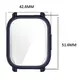 Etui z osłoną ekranu Bizon Case Watch Felipe do Xiaomi Redmi Watch 5 Active niebieskie