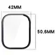 Etui ze szkłem do zegarka Bizon Case+Glass Watch do Xiaomi Redmi Watch 5 Lite niebieskie