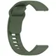 Silikonowy pasek Bizon Strap Watch Silicone do Xiaomi Redmi Watch 5 Lite / 5 Active ciemnozielony