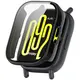 Etui ze szkłem do zegarka Bizon Case+Glass Watch do Xiaomi Redmi Watch 5 Lite czarne