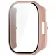 Etui ze szkłem do zegarka Bizon Case+Glass Watch do Xiaomi Redmi Watch 5 Lite różowe