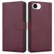 Etui z klapką Tech-Protect Wallet Apple iPhone 16e Mulberry